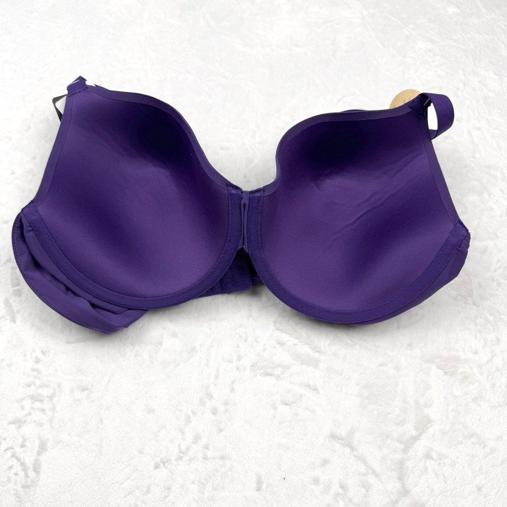 NWT Wacoal Comfort First T-Shirt Underwire Bra 38D Purple Seamless Mid Coverage - Picture 5 of 8